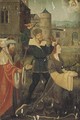Saint Catherine converting the philosophers - Follower of Hugo van der Goes