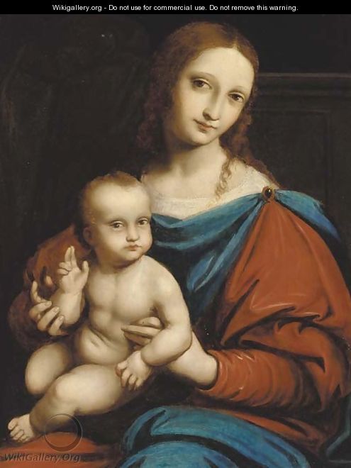 The Madonna and Child - (after) Gianpietrino Ricci Or Pedrini