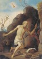 Saint Jerome in the wilderness - (after) Giovanni Francesco Guercino (BARBIERI)