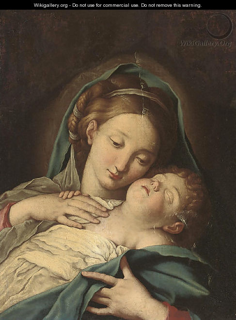 The Madonna and Child 2 - (after) Giovanni Battista Salvi, Il Sassoferato