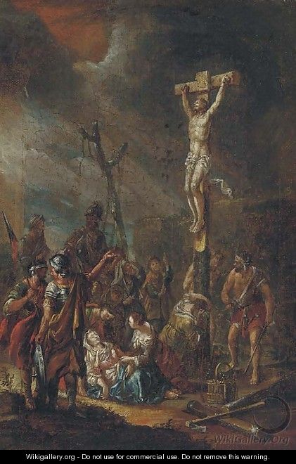 The Crucifixion - (after) Giovanni Battista Crosato