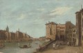 A Venetian capriccio - (after) Gianbattista Cimaroli