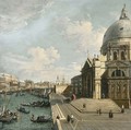 The Entrance of the Grand Canal, Venice, looking East with Santa Maria della Salute and the Dogana - (after) (Giovanni Antonio Canal) Canaletto
