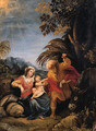 The Rest on the Flight into Egypt - (after) Giuseppe (d'Arpino) Cesari (Cavaliere)