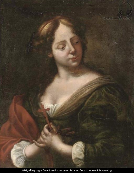 The Penitent Magdalen - (after) Giovanni Martinelli