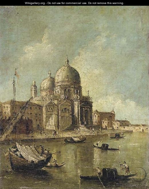 Santa Maria della Salute, Venice - (after) Francesco Guardi