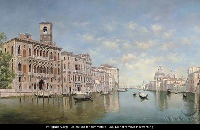 The Grand Canal, Venice - (after) Federico Del Campo