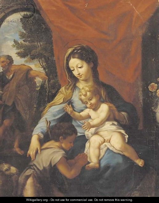 The Holy Family - (after) Francesco Trevesani