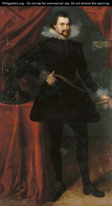 Portrait of Ernst Markgraf von Brandenburg - (after) Frans, The Younger Pourbus