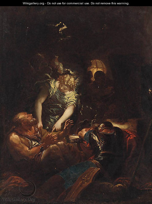 The Liberation of Saint Peter from Prison - (after) Daniel Seiter