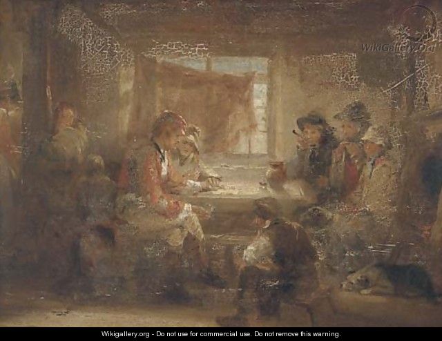 The plan of action - (after) Sir David Wilkie