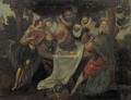 A music party in a garden - (after) David Vinckboons