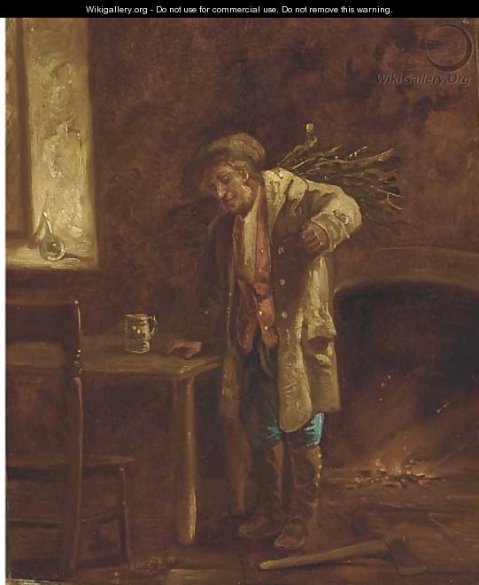 Wood for the fire - (after) Erskine Nicol