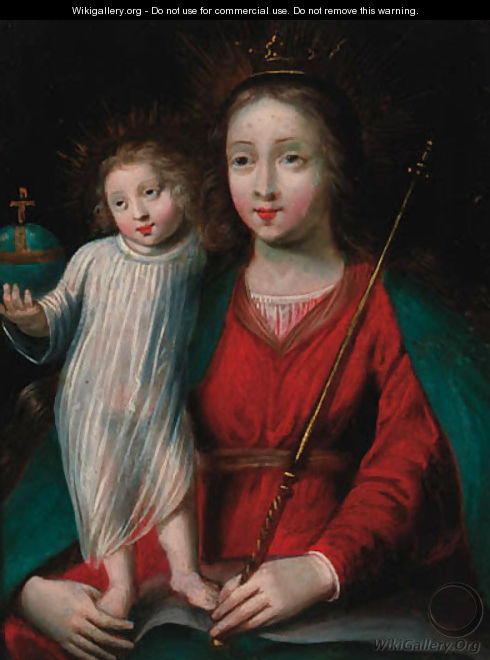 The Madonna and Child - (after) Erasmus II Quellin (Quellinus)