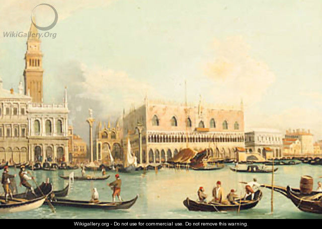 The Bacino Di San Marco, Venice - (after) Of Edward Pritchett