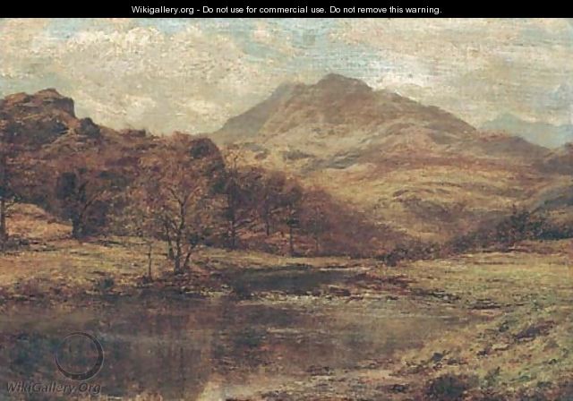 A river from the hills - (after) Benjamin Williams Leader