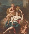 Flora and Zephyr - (after) Charles-Joseph Natoire
