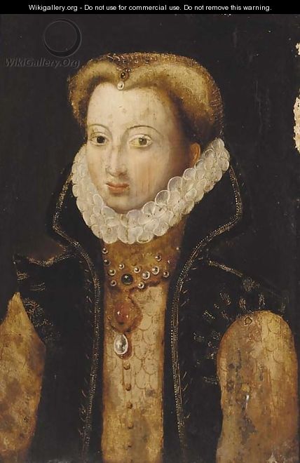 Portrait of a lady - (after) Cornelis Ketel
