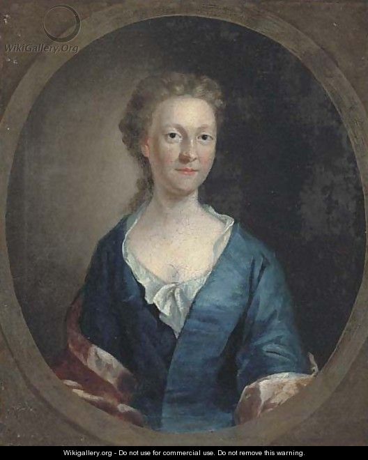 Portrait of a lady 5 - (after) Allan Ramsay