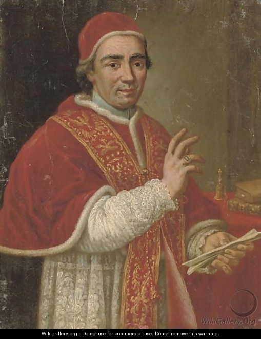 Portrait of a cardinal - (after) Mengs, Anton Raphael