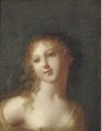 Study of a classical maiden - (after) Kauffmann, Angelica
