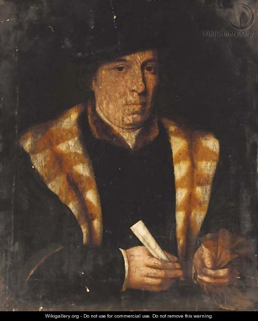 Portrait of a gentlemen - (after) Bartel Bruyn