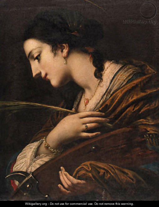 Saint Catherine of Alexandria - (after) Baldassarre Franceschini