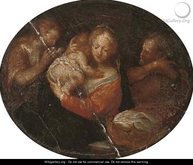 The Holy Family - (after) Correggio, (Antonio Allegri)