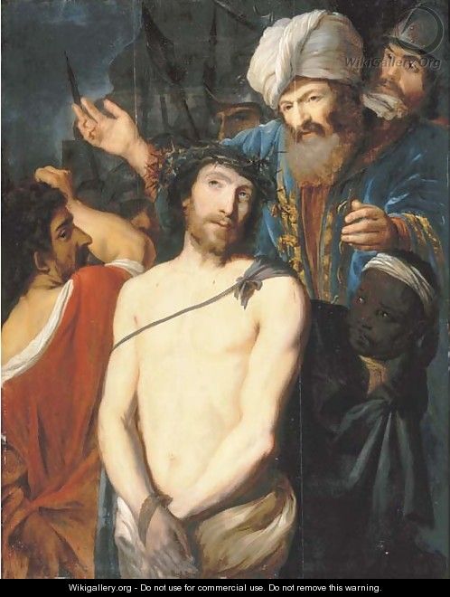 Christ Crowned with Thorns - Dutch School
