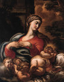 The Madonna and Child - Domenico Piola