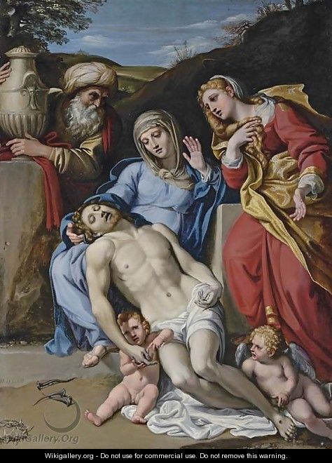 The Pieta - Domenichino (Domenico Zampieri)
