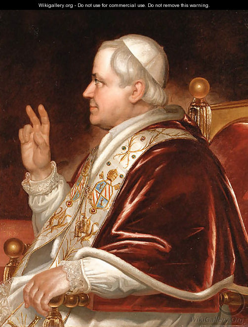 Pope Pius the IX - Domenico Tojetti