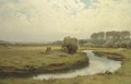 Haymaking, Seaton Marsh, Devon - David Farquharson