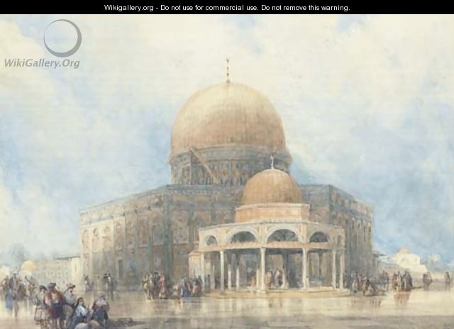 The Dome of the Rock, Jerusalem - David Roberts