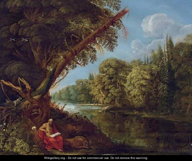 Saint Jerome in the Wilderness - David The Elder Teniers