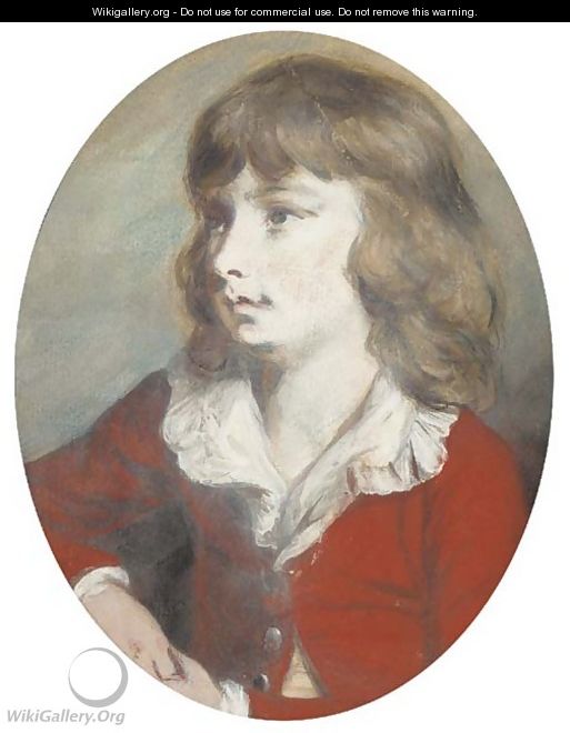 A portrait of John Corbet, half length - Daniel Gardner