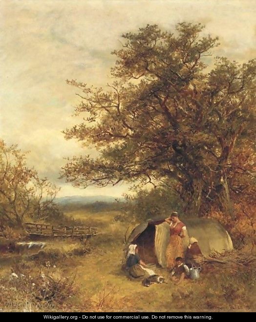 The gypsy encampment - David Bates
