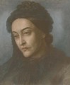 Portrait of Christina Rossetti - Dante Gabriel Rossetti