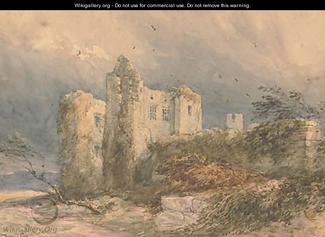 Kenilworth Castle, a blustery day - David Cox