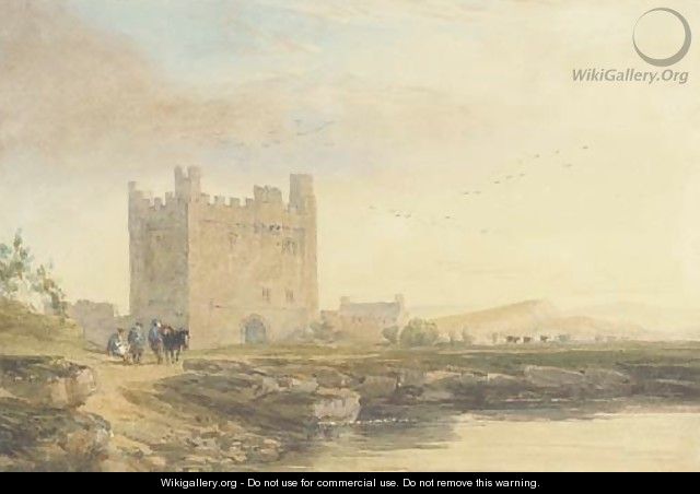 An Old Border Castle - David Cox
