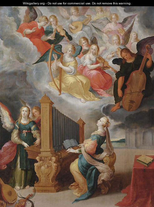 Saint Cecilia - Cornelis de Baellieur