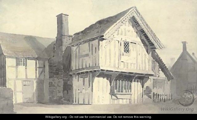 An ale house, formerly a chapel - Cornelius Varley