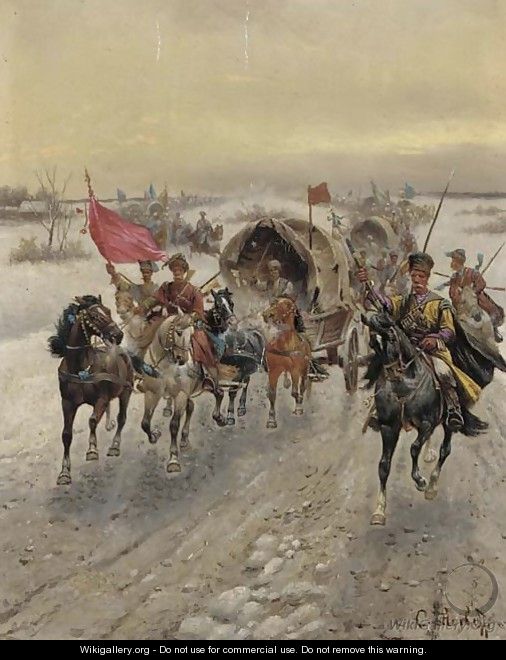 A Siberian gold convoy - Constantin Stoiloff