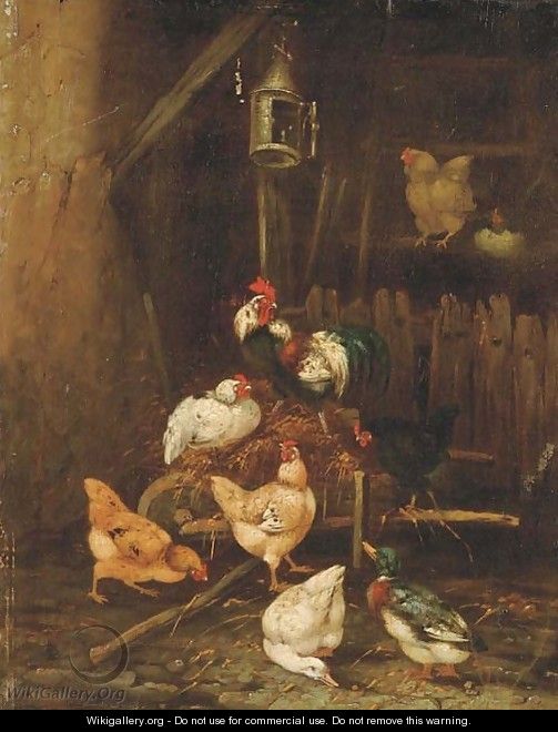 In the hen house - Claude Guilleminet