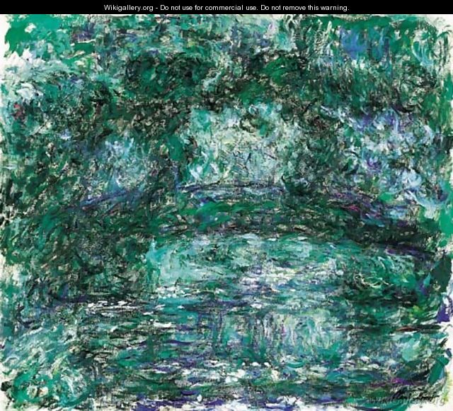 Le Pont japonais 2 - Claude Oscar Monet