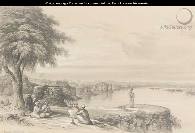 Fort Monghir, on the Ganges, near Patna - Colonel George Francis White
