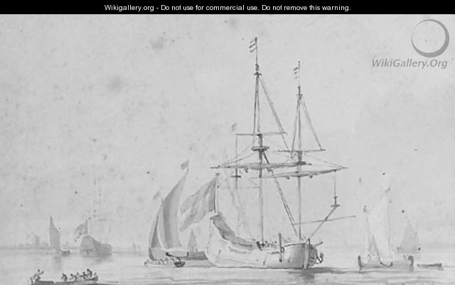 Dutch shipping offshore - (after) Willem Van De, The Younger Velde
