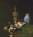 Still life with a roemer - Claes Bergoijs