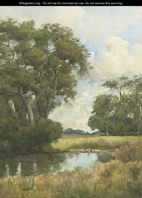 A peaceful stretch of the river - English School