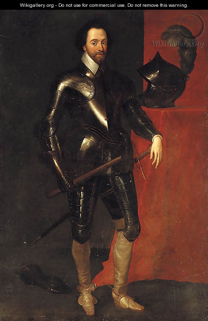 Portrait of Sir Charles Harbord - English School